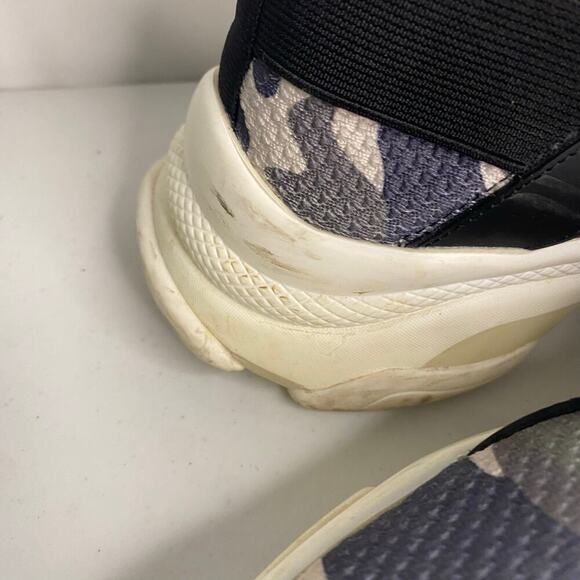 Steve Madden Isles2 Black Camo Sneakers Thick Sole Shoes Size 9 - Picture 13 of 16